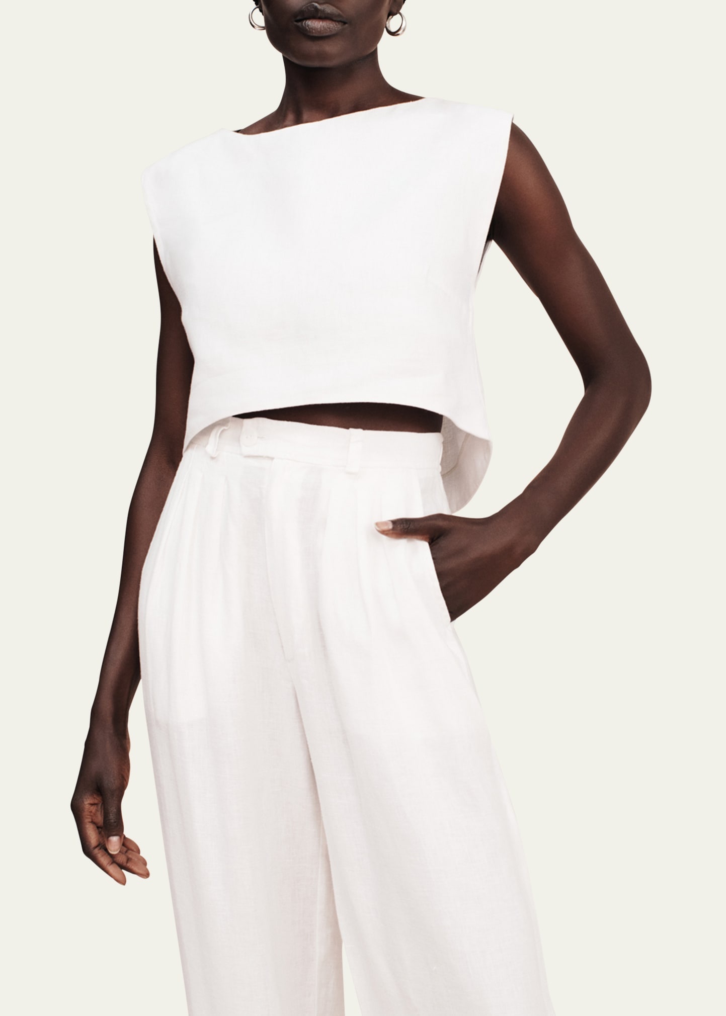 Louis Tailored Straight-Leg Trousers - 5