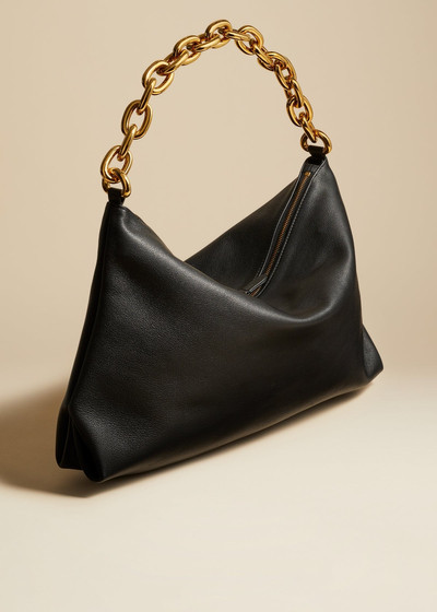 KHAITE The Clara Bag in Black Leather outlook