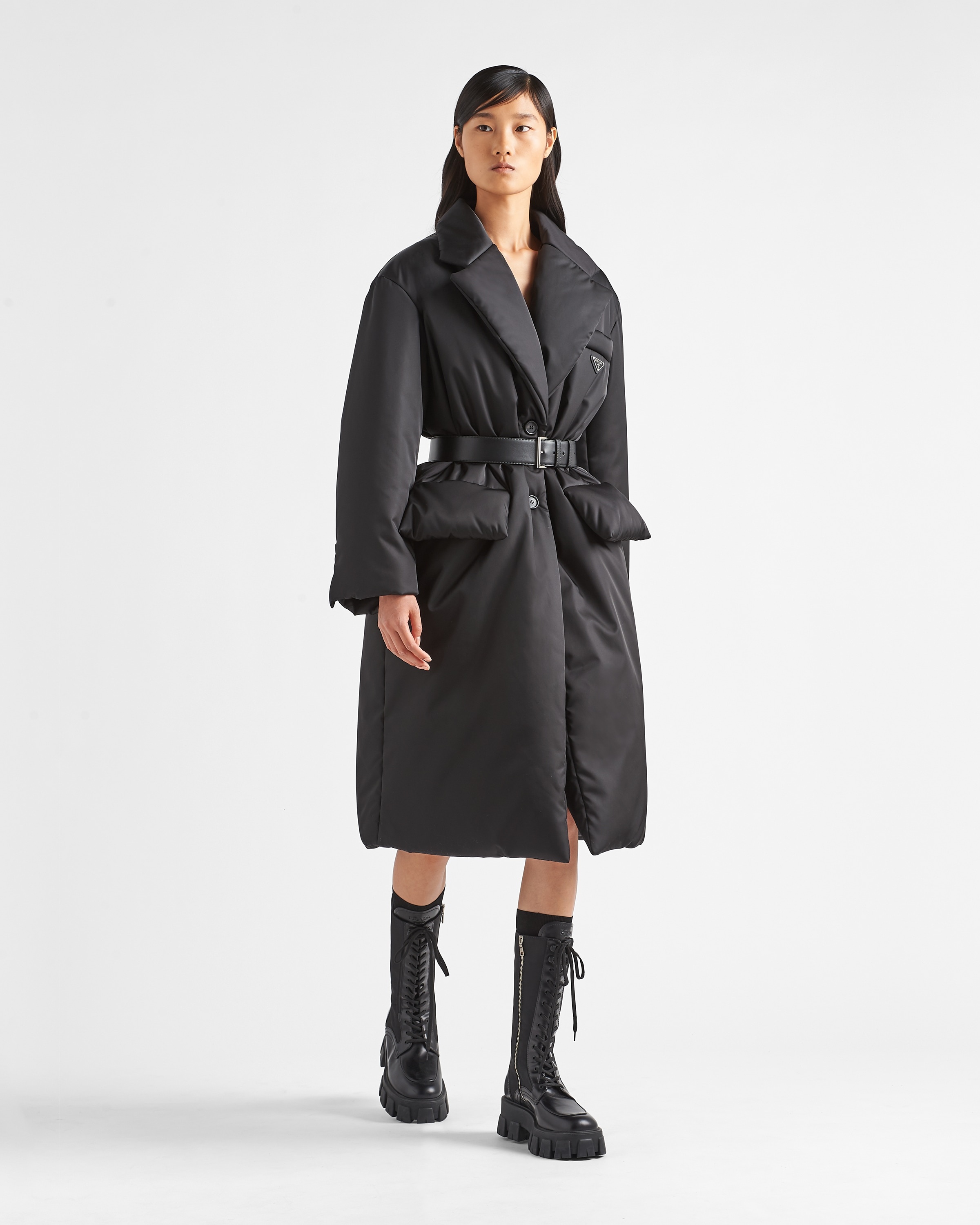 Re-Nylon down coat - 2
