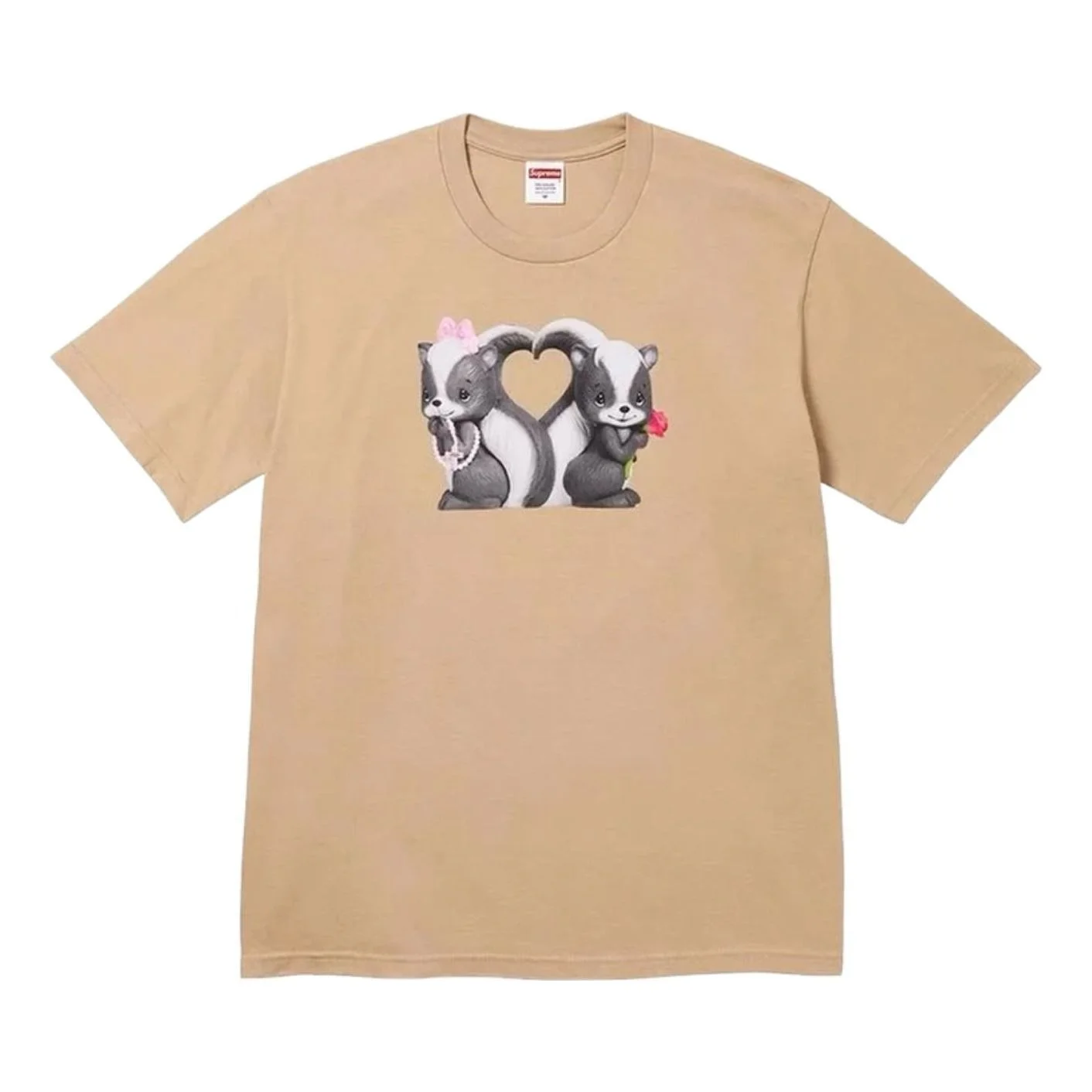 Supreme SS26 Skunk T-Shirt 'Khaki' SUP-SS26-351-KHK - 1