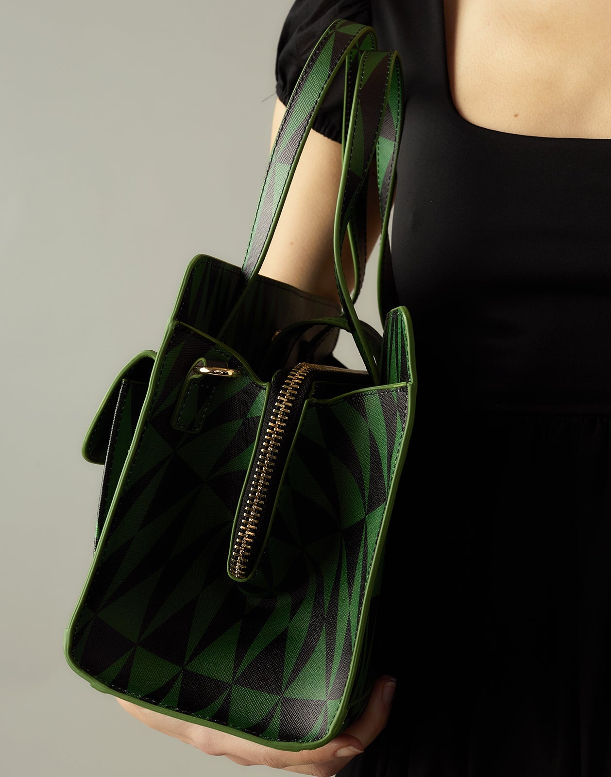 Evergreen Leather Handbag - 4
