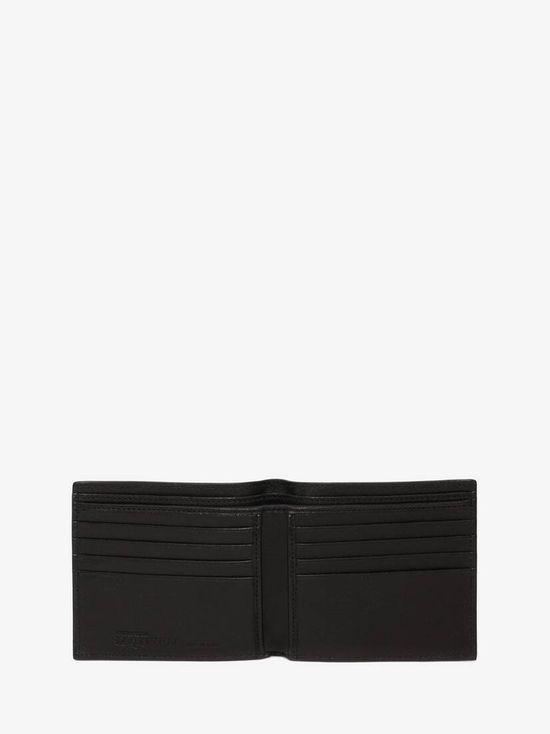 Rib Cage Billfold Wallet in Black 4
