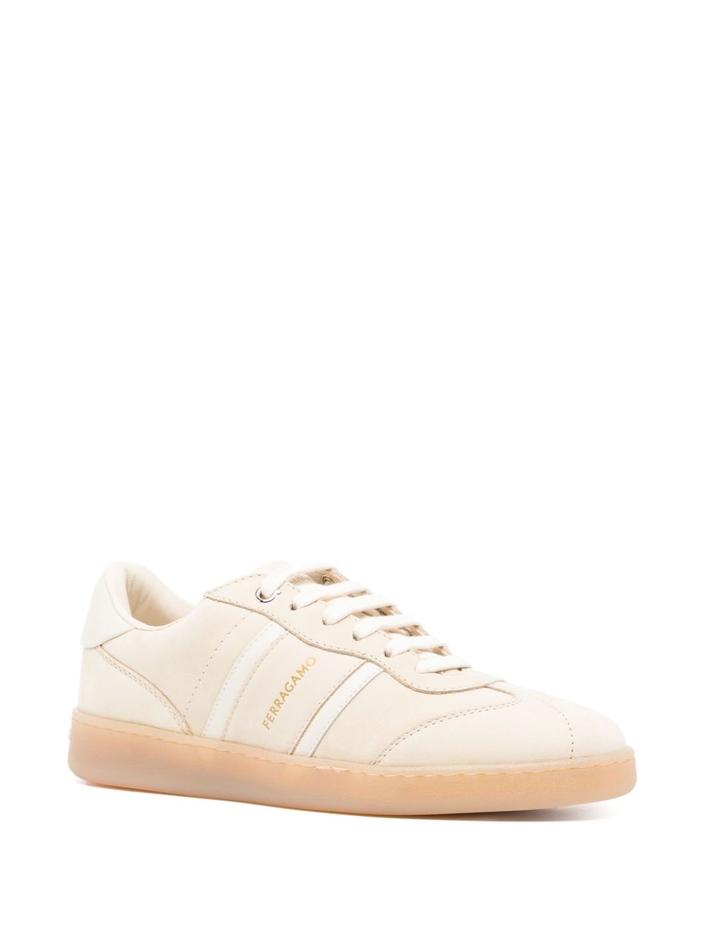 logo-stamp sneakers - 2
