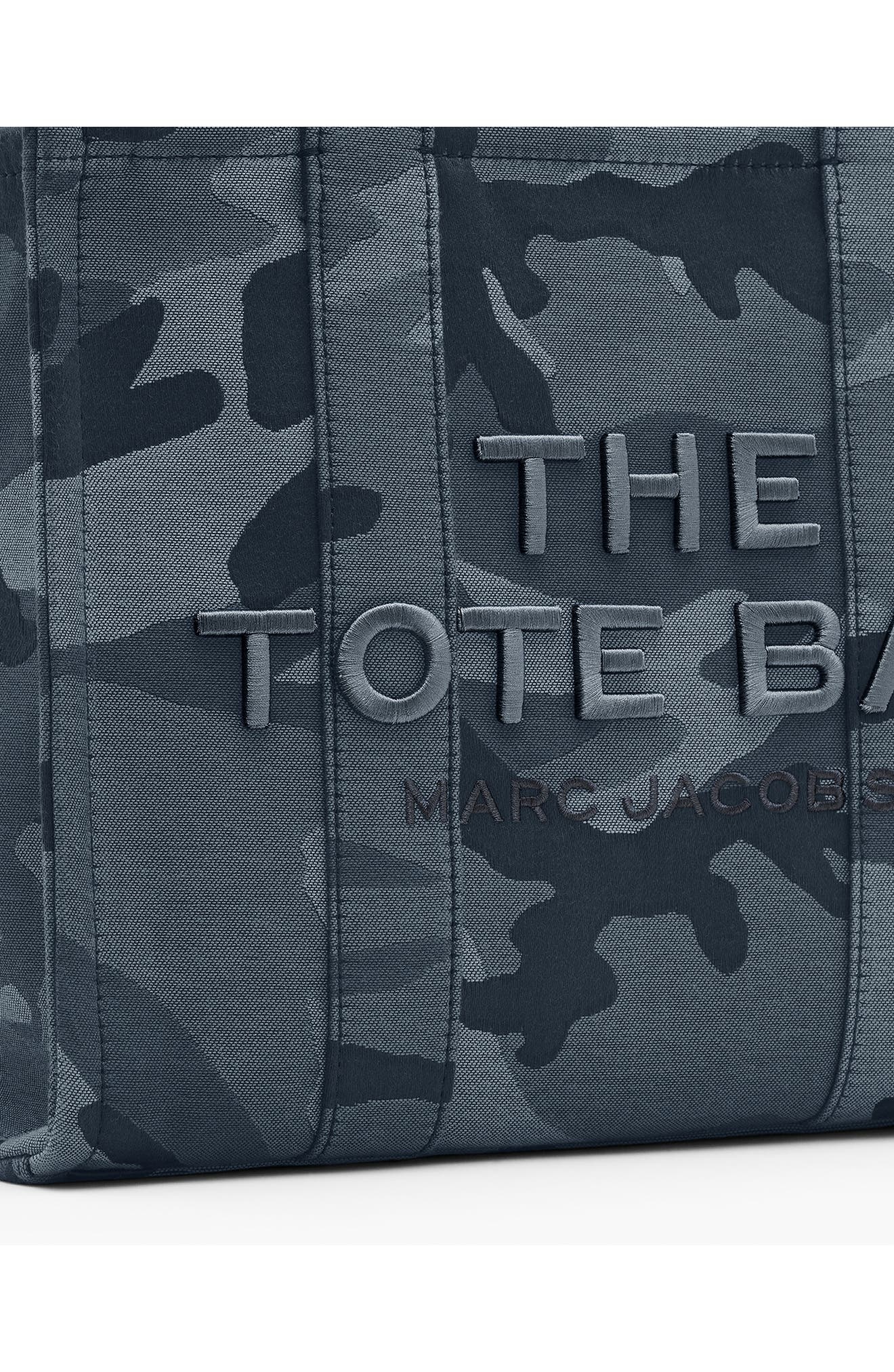 Marc Jacobs The Medium Jacquard Tote Bag in Blue Camo at Nordstrom - 8