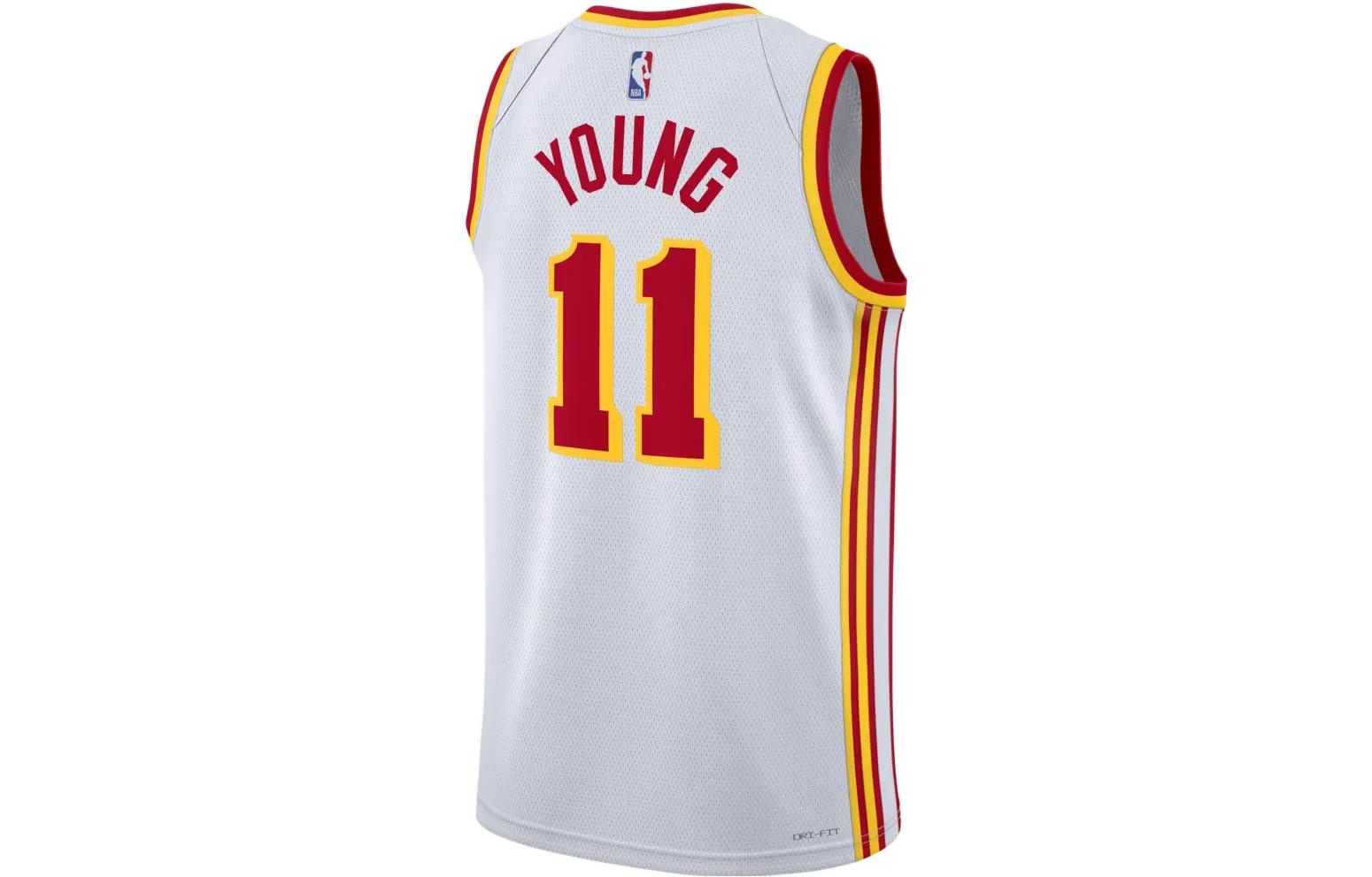 Nike Dri-FIT NBA Atlanta Hawks Trae Young Association Edition 2022/23 Swingman Jersey DN2068-100 - 2
