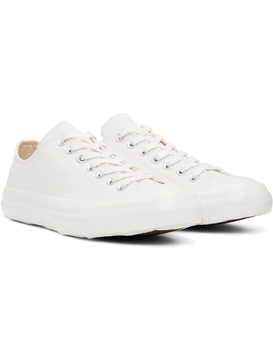 White Basketball Sneakers - 4