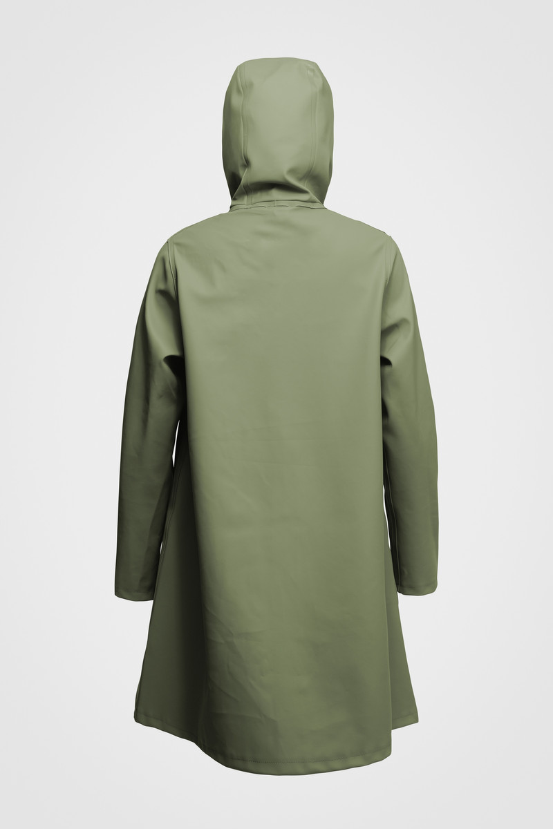 Mosebacke Raincoat Desert Green 4
