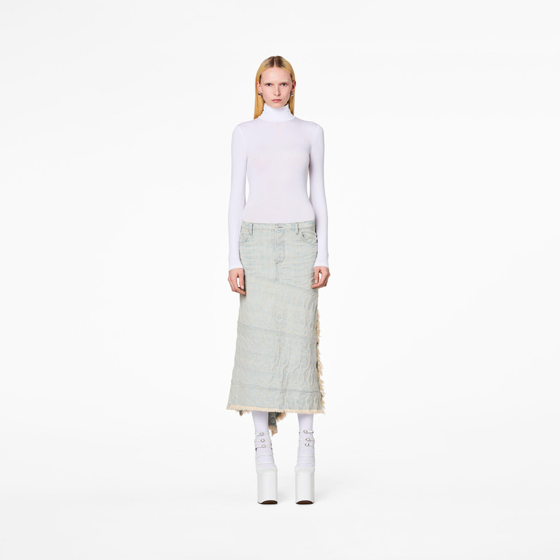 Marc Jacobs THE MONOGRAM DENIM SKIRT outlook