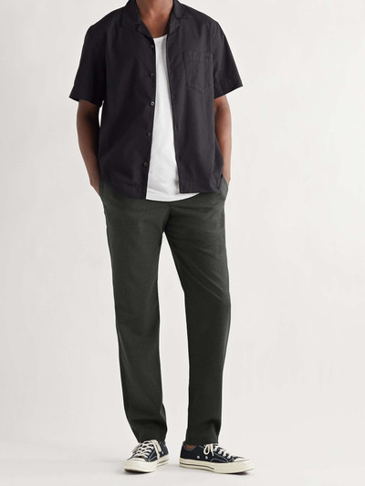 A.P.C. New Kaplan Pinstriped Wool Drawstring Trousers outlook