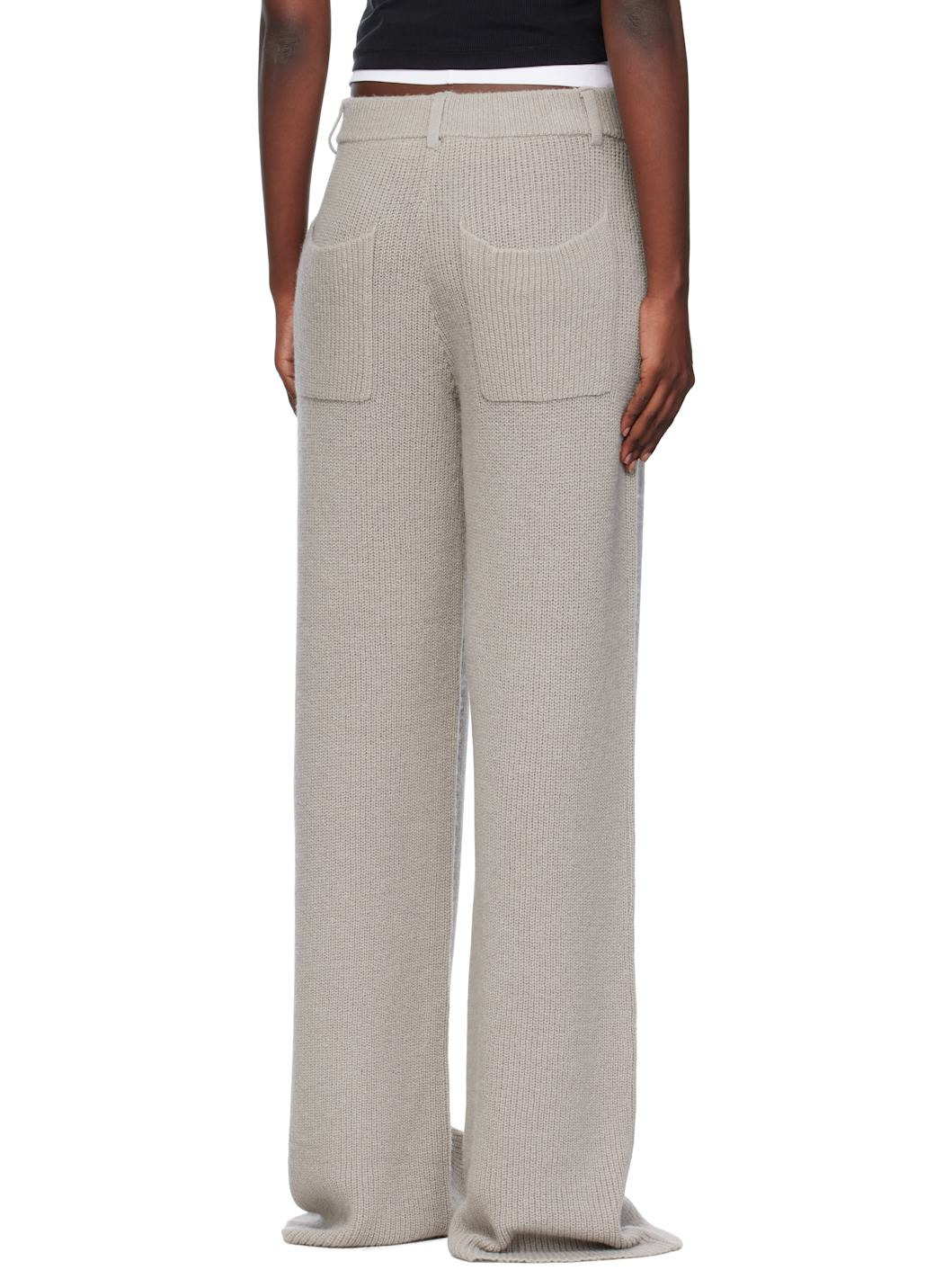 Gray Ele Trousers - 3