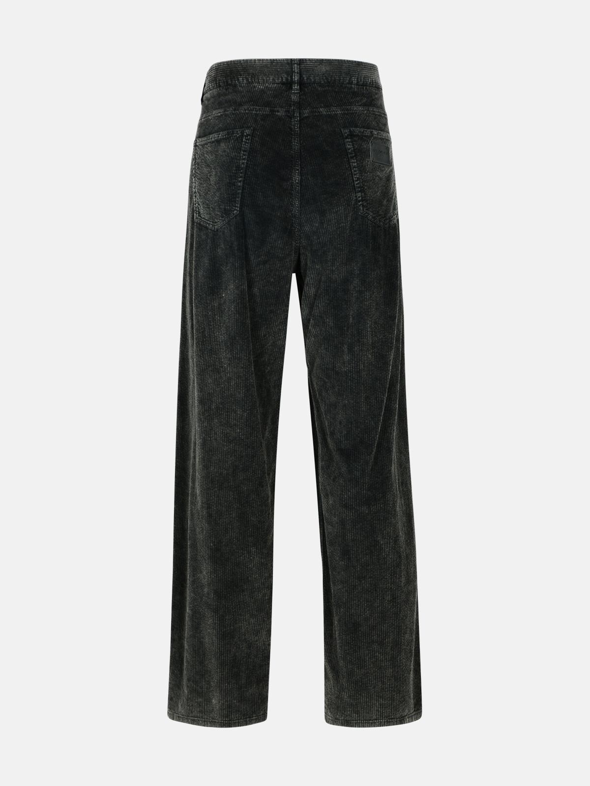 BLACK COTTON TROUSERS - 3