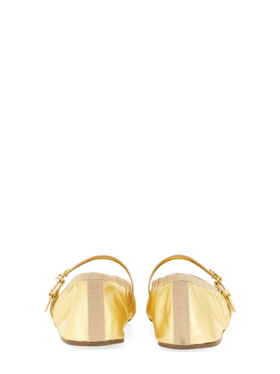Dolce & Gabbana Women Mordoré Nappa Ballerina - 3