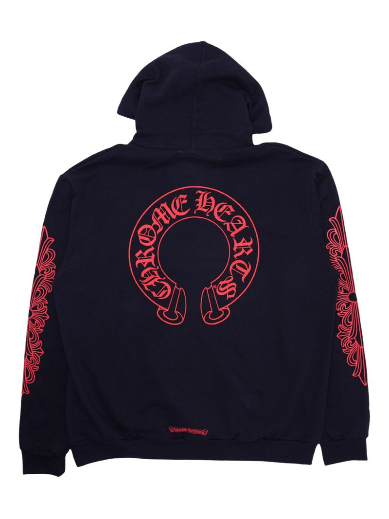 Chrome Hearts Horseshoe Logo hoodie outlook