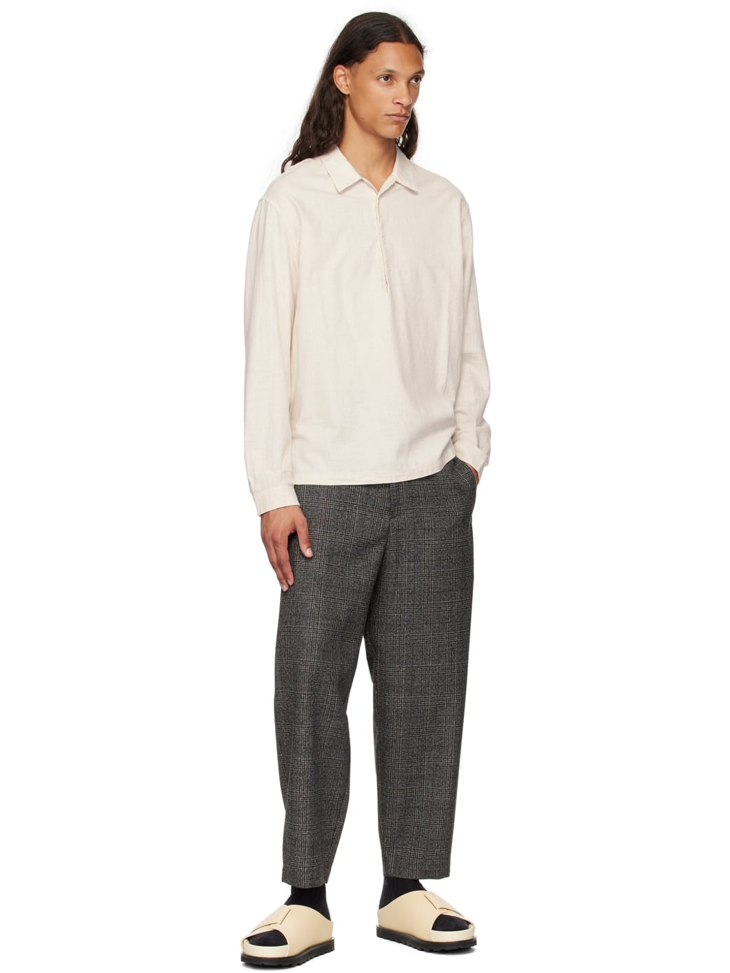 Beige Genga Vaj Shirt - 4
