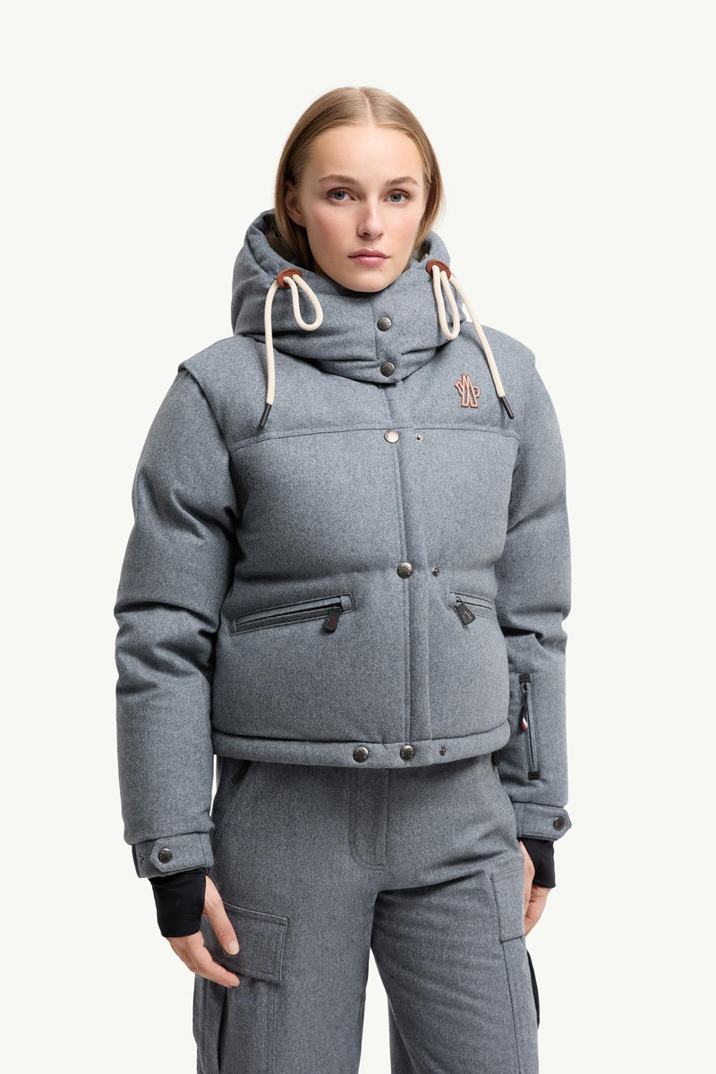 Yintab Hooded Wool Insulated Ski Jacket 4