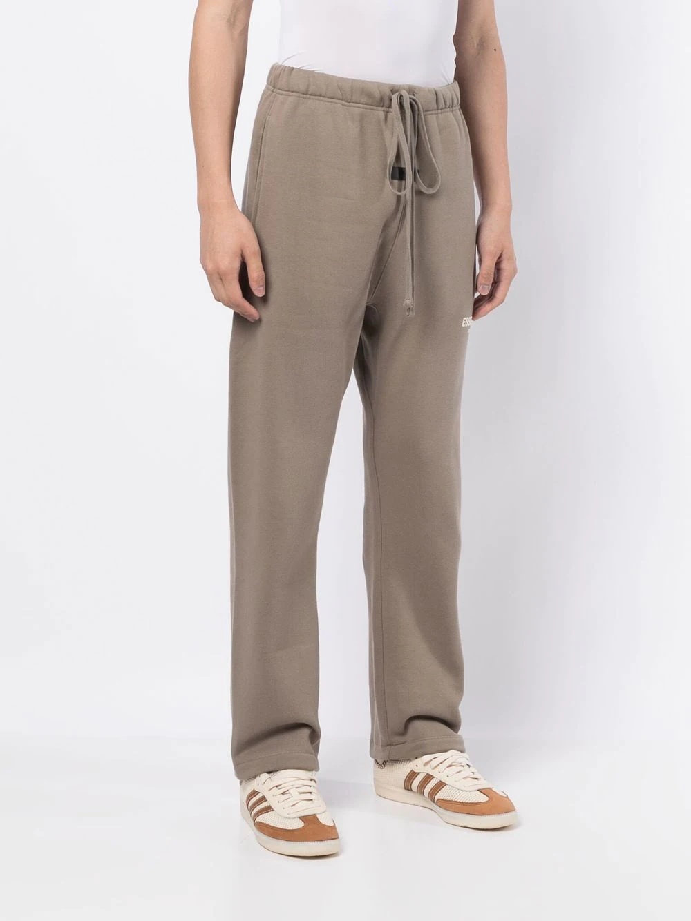 drawstring-fastening track pants - 3