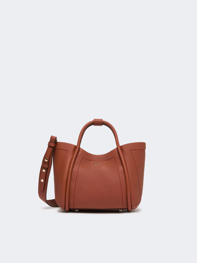 MARINEXSDRUM Extra-small leather Marine bag - RUST 1