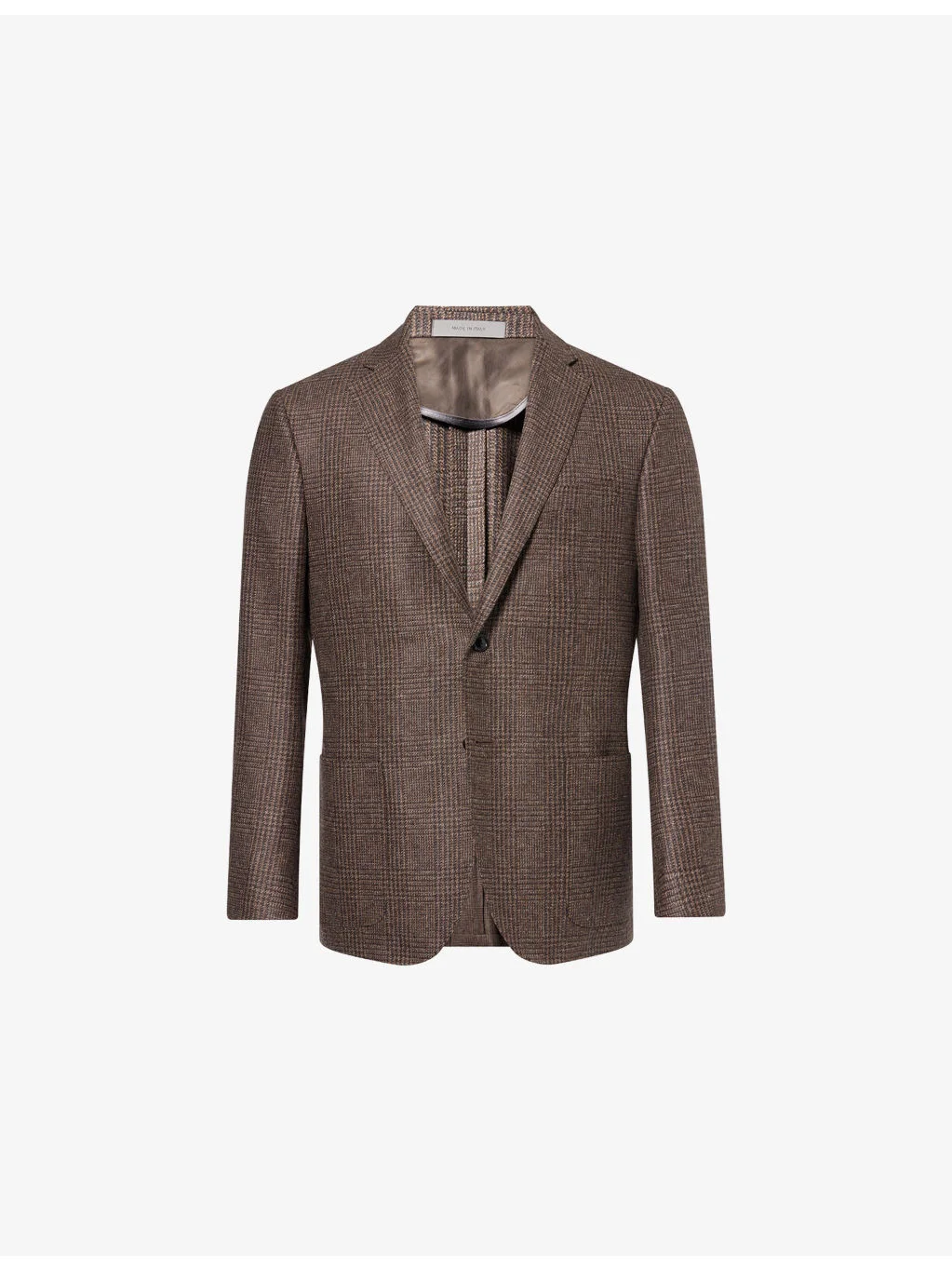 Pow Mouline Notch-Lapel Wool Blazer - 1