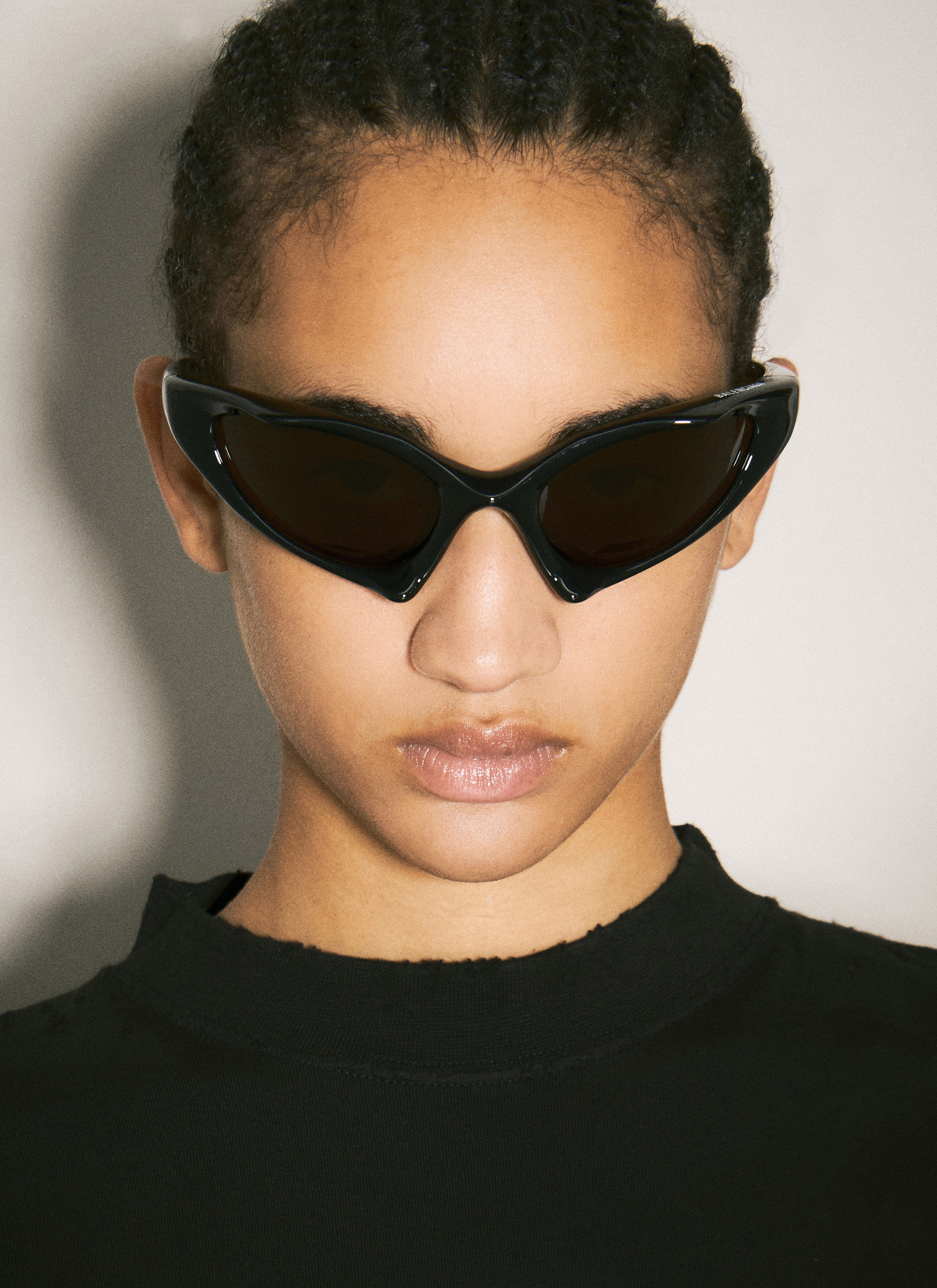 【関税＆送料込み】Balenciaga Runner Cat Sunglasses Runner Cat Sunglasses in Black | Balenciaga US