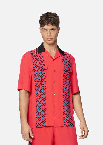 VERSACE La Greca Accent Shirt outlook