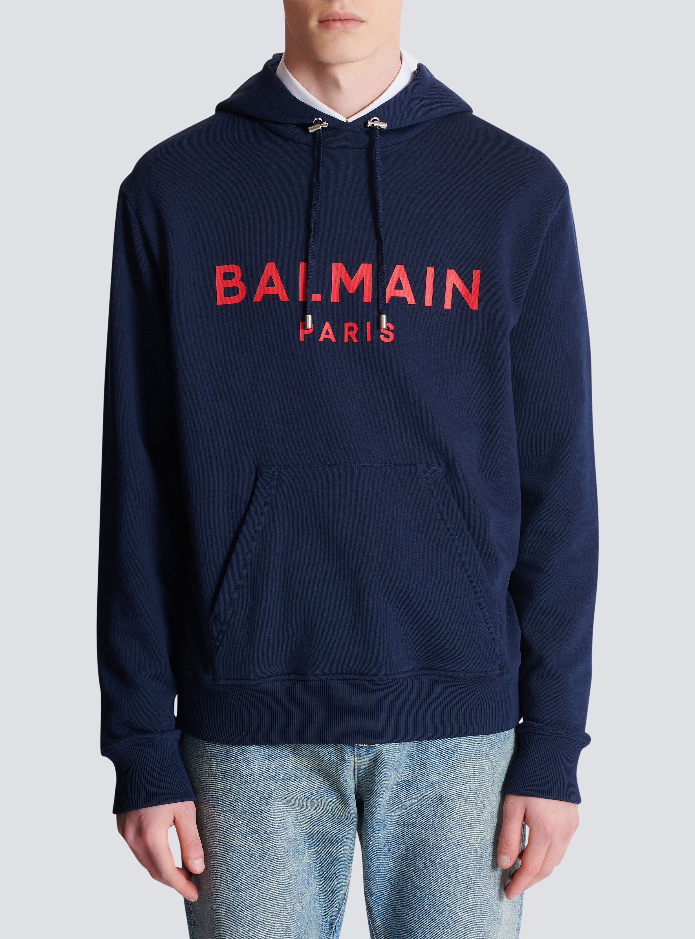 Printed Balmain Paris hoodie - 5