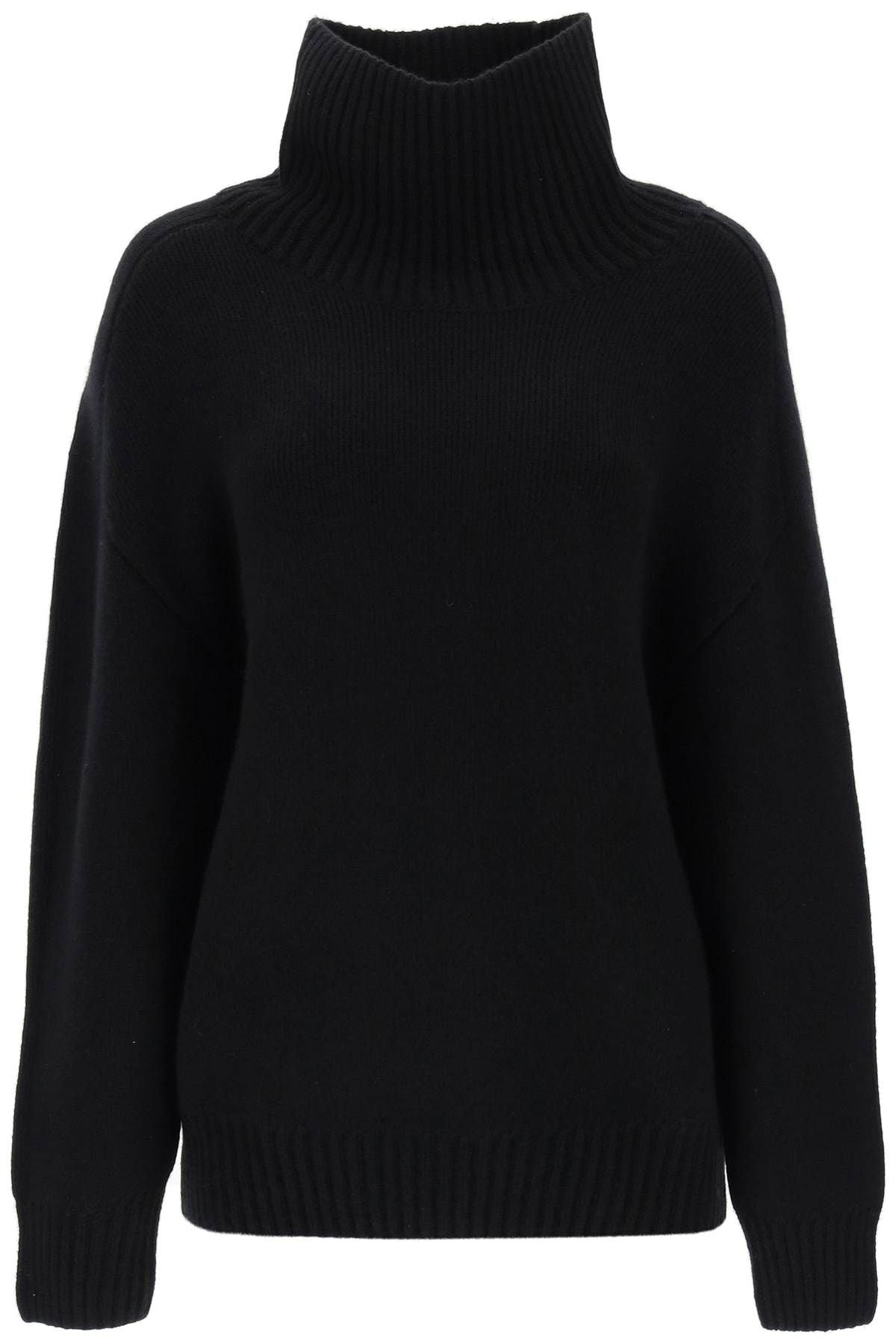 'LANDEN' OVERSIZED FUNNEL-NECK SWEATER - 6