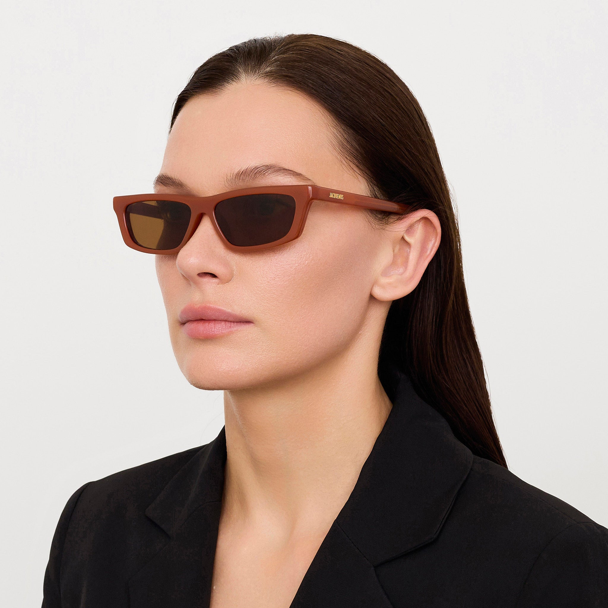 Trapezi Sunglasses in Metallic Coffee - 3