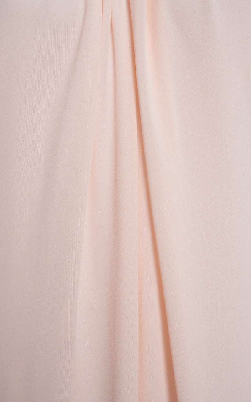 Twisted Georgette Gown pink 5