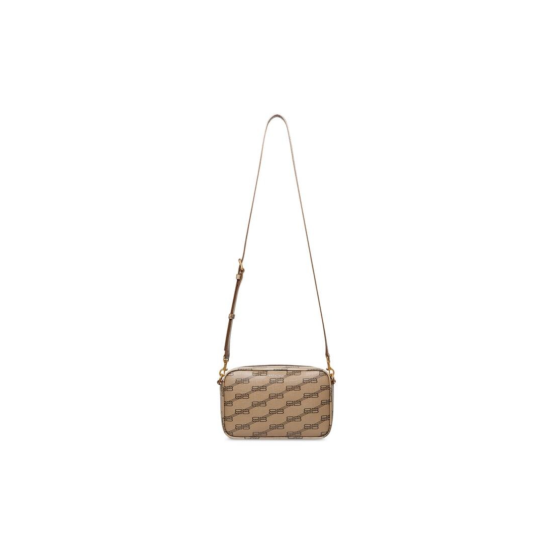 signature small camera bag bb monogram coated canvas - 1