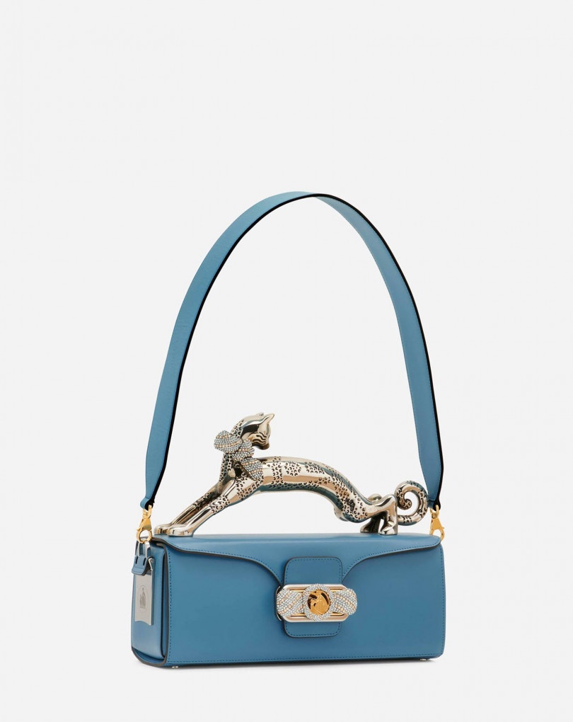 LEATHER PENCIL CAT BAG - 4