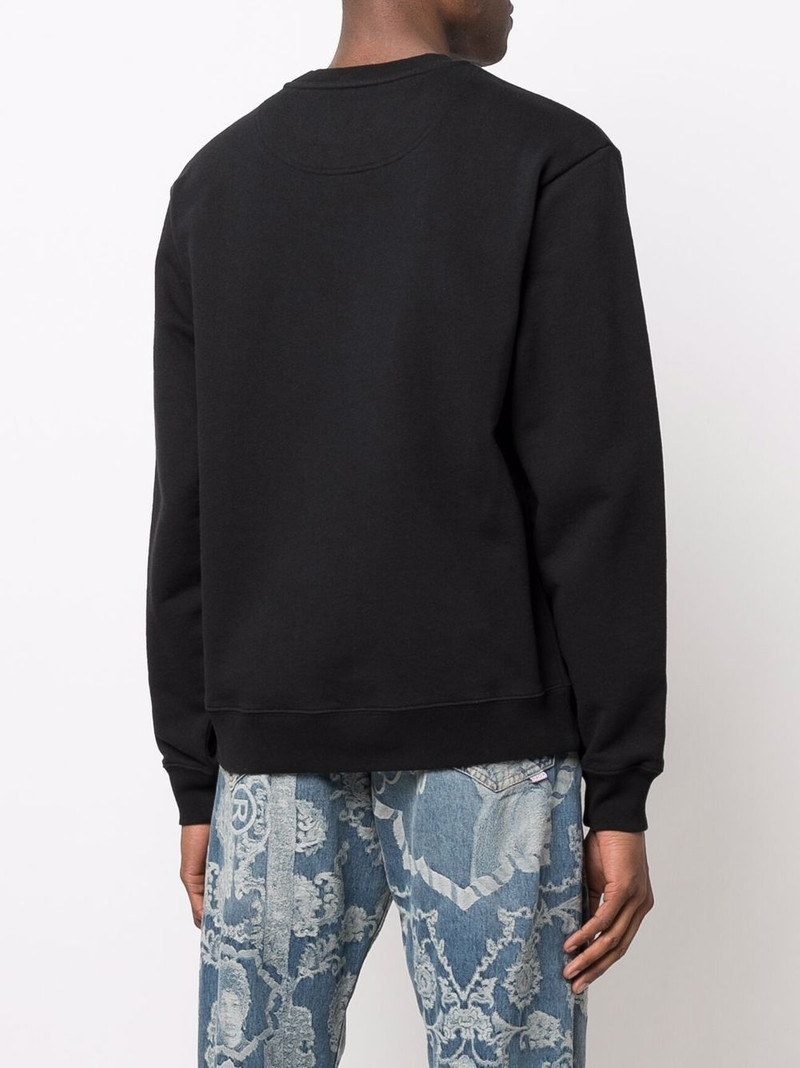 slogan-print sweatshirt 4