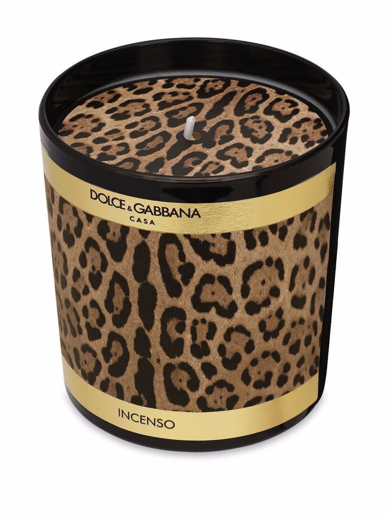 Dolce & Gabbana leopard-print scented candle (250g) outlook