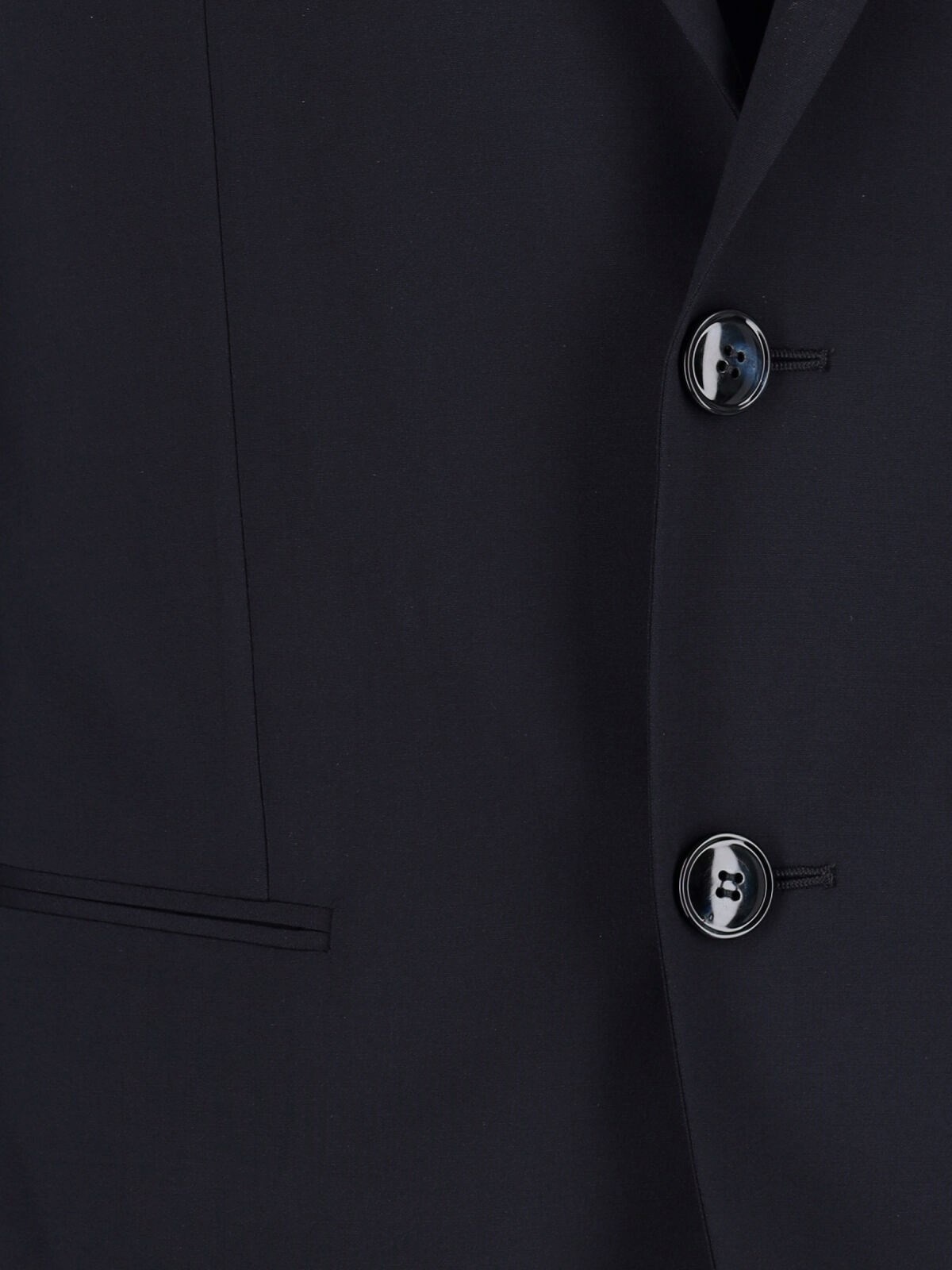 SINGLE-BREASTED VIRGIN WOOL SUIT - 6