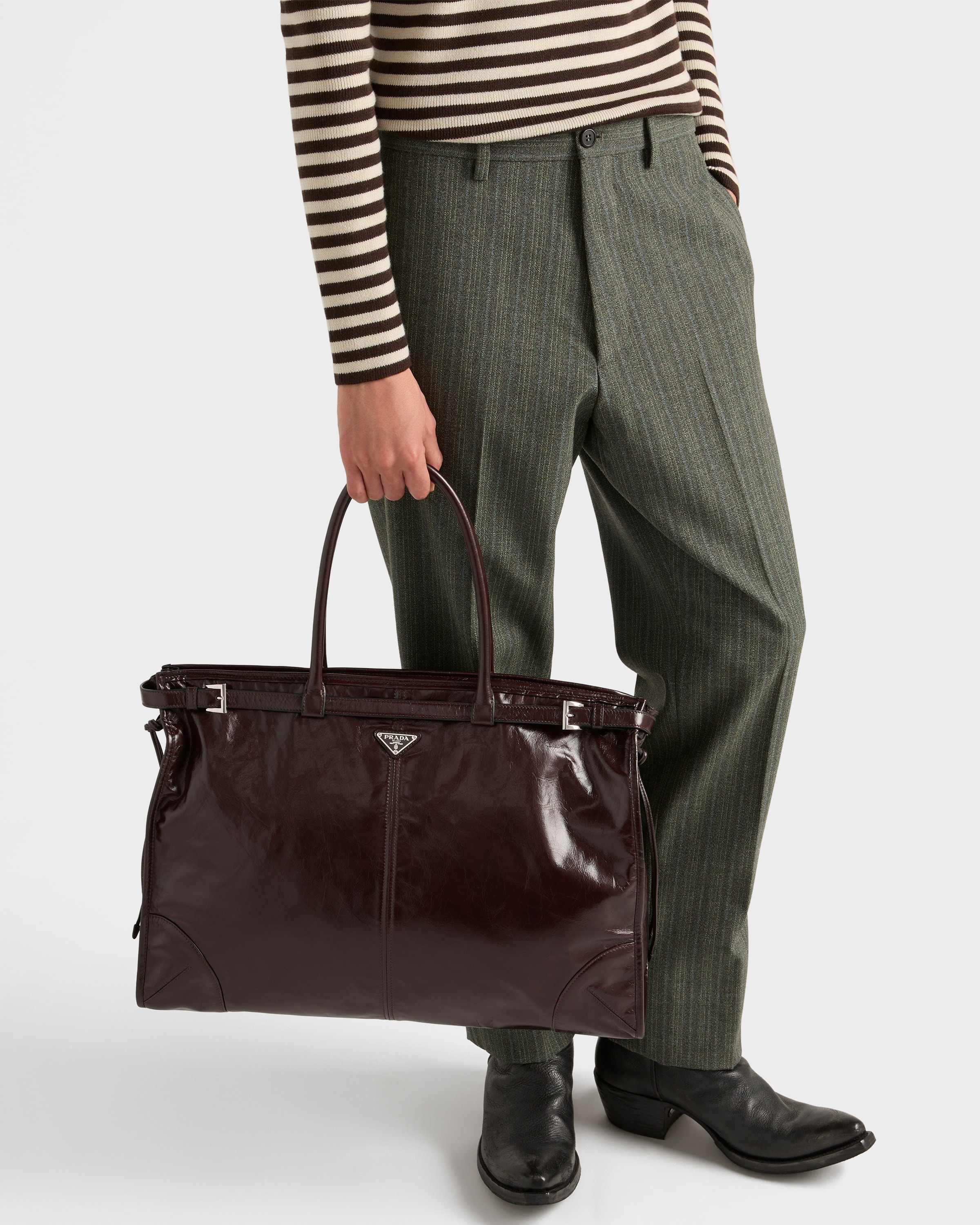 Leather tote bag - 2