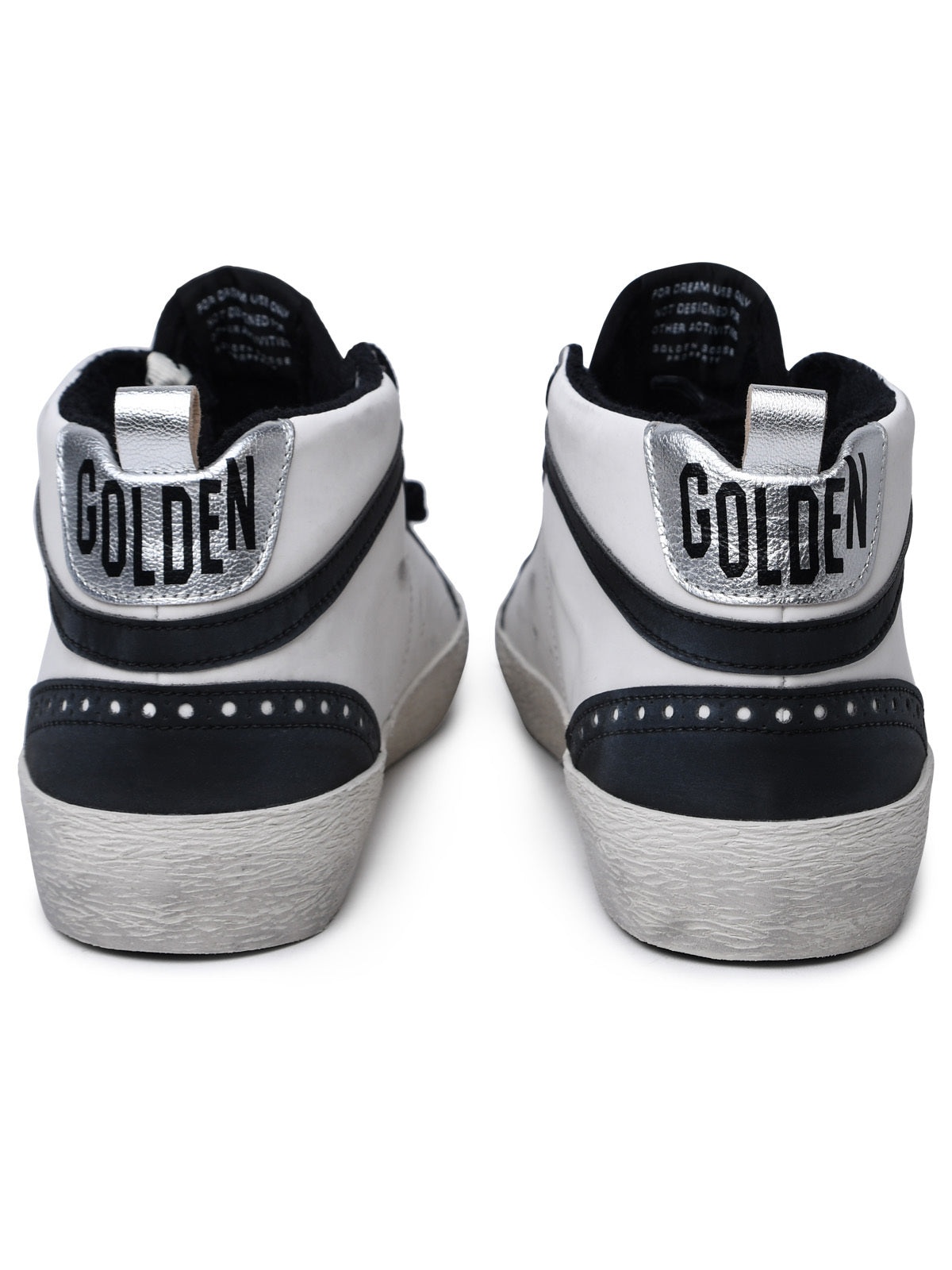 Golden Goose Man Golden Goose 'Mid-Star Classic' White Leather Sneakers - 4