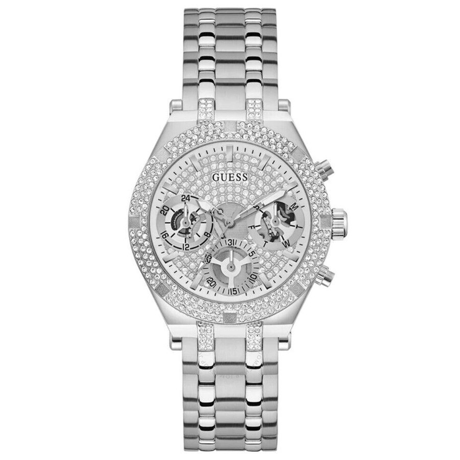 Guess - Guess Silver Tone Multi-Function Silver-tone Dial Ladies Watch GW0440L1 - 1