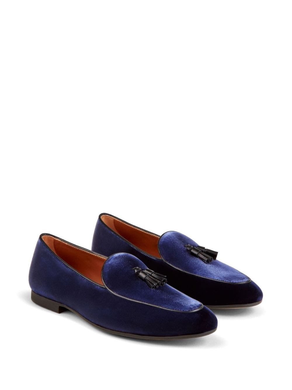 tassel-detailed suede loafers - 2