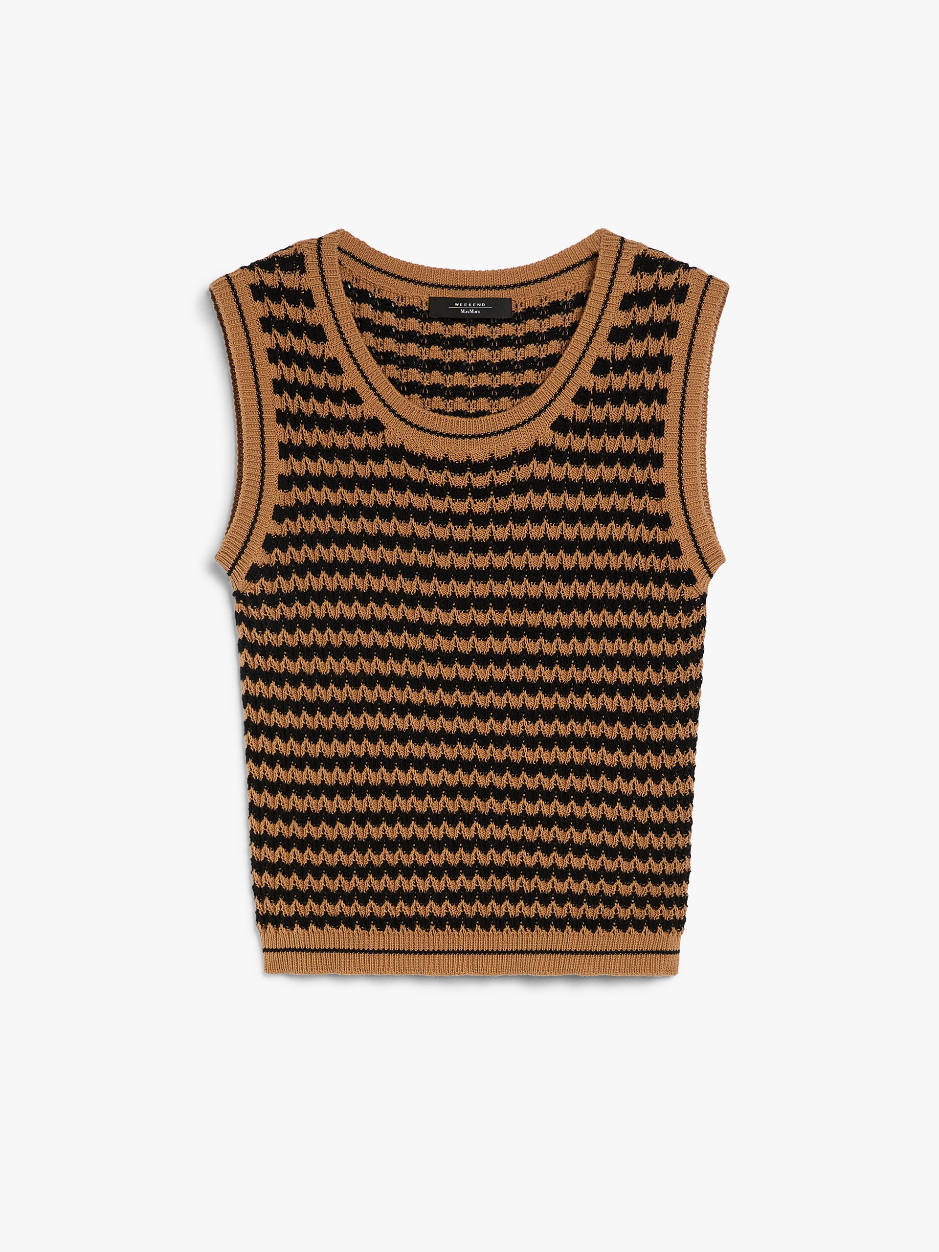 DISEGNO Crochet cotton top - 1