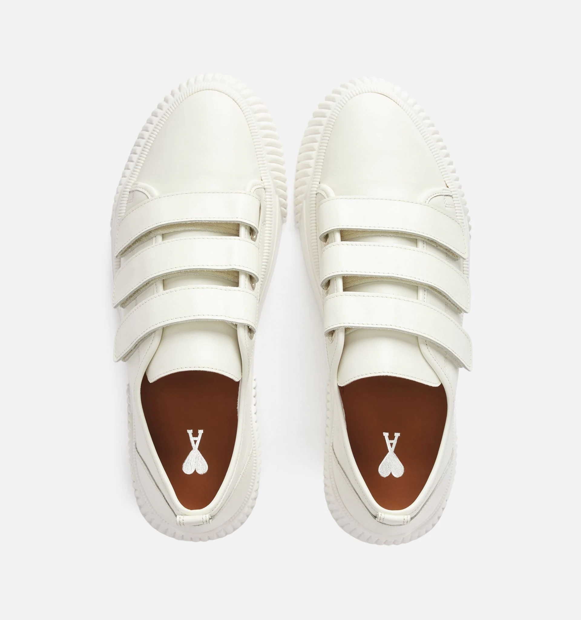 Low-Top Velcro Sneakers - 5