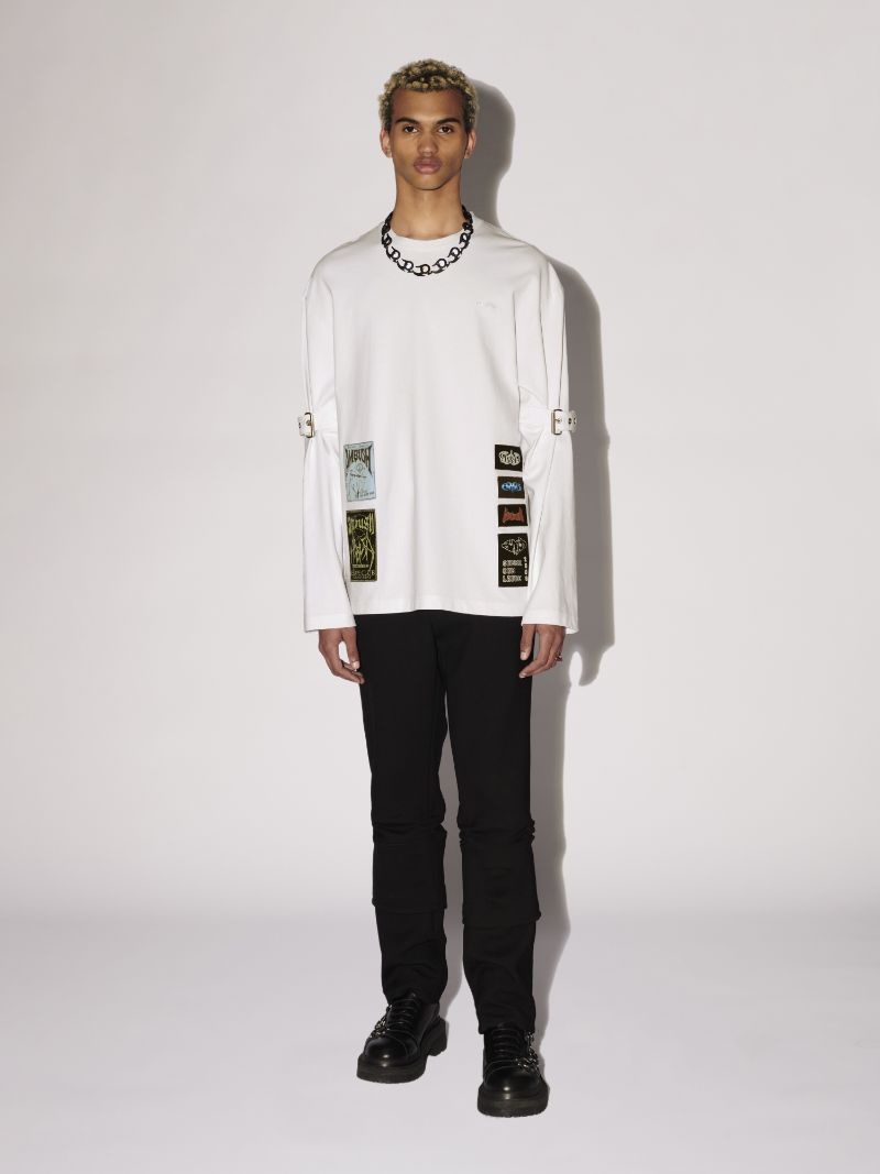 BELTED CREWNECK - 2
