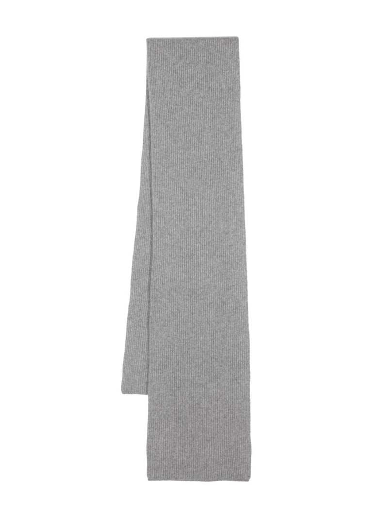 ribbed-knit scarf 1