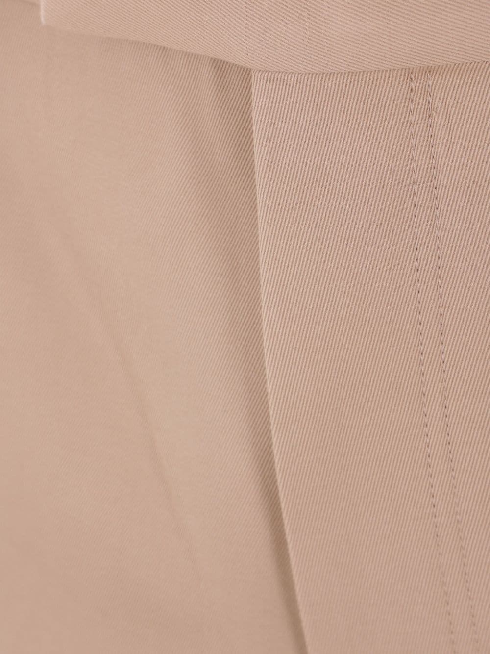 pleated straight-leg trousers - 3
