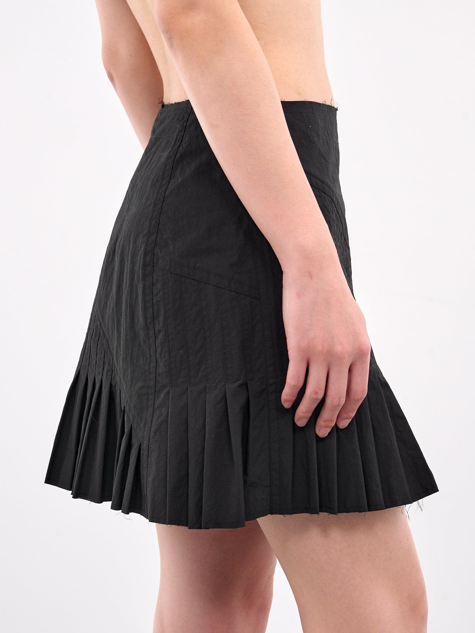 Pleated Mini Skirt - 5