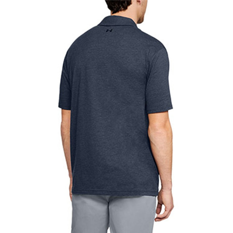Under Armour Under Armour Charged Cotton Scramble Polo Shirt 'Navy' 1321111-408 outlook