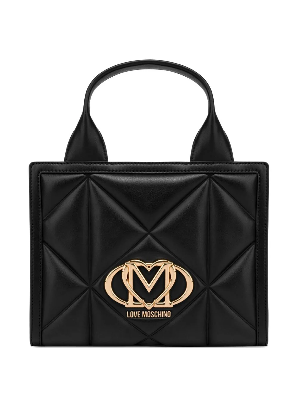 logo-plaque tote bag - 1