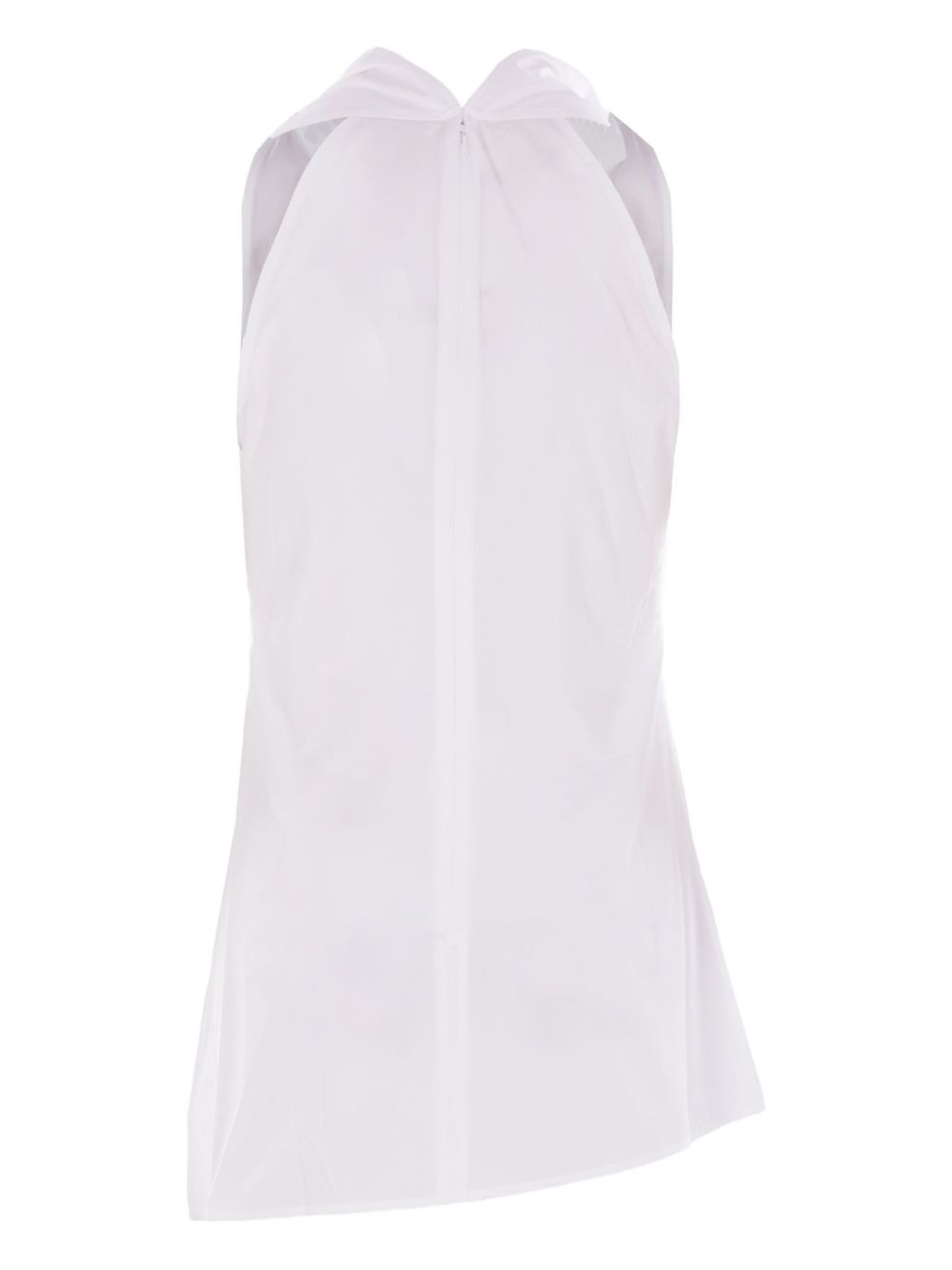 high-neck sleeveless top - 2