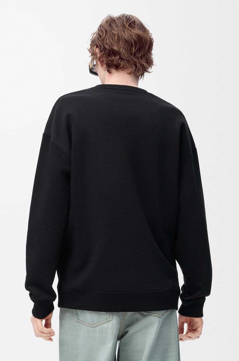 Regular fit sweatshirt in cotton 4