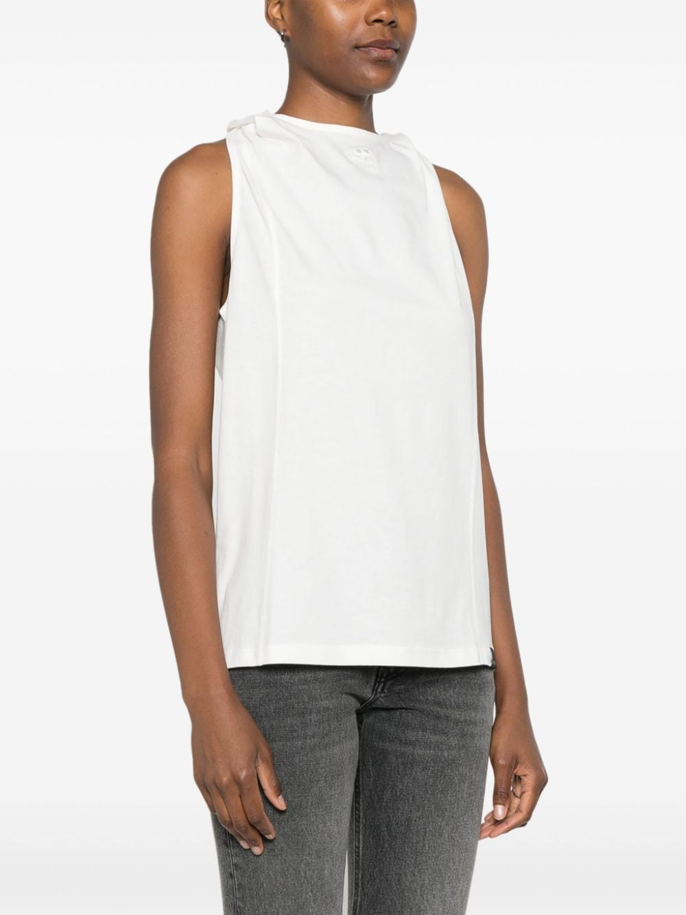 032C Courreges Top White - 3
