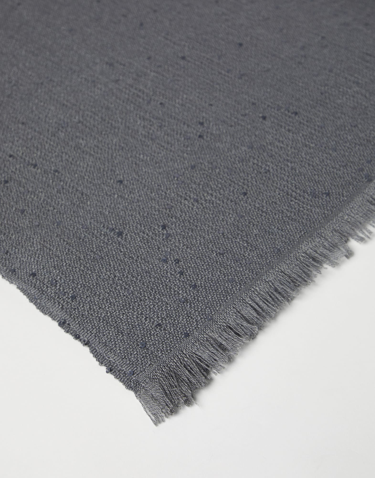 Cashmere and silk Diamond yarn scarf - 2