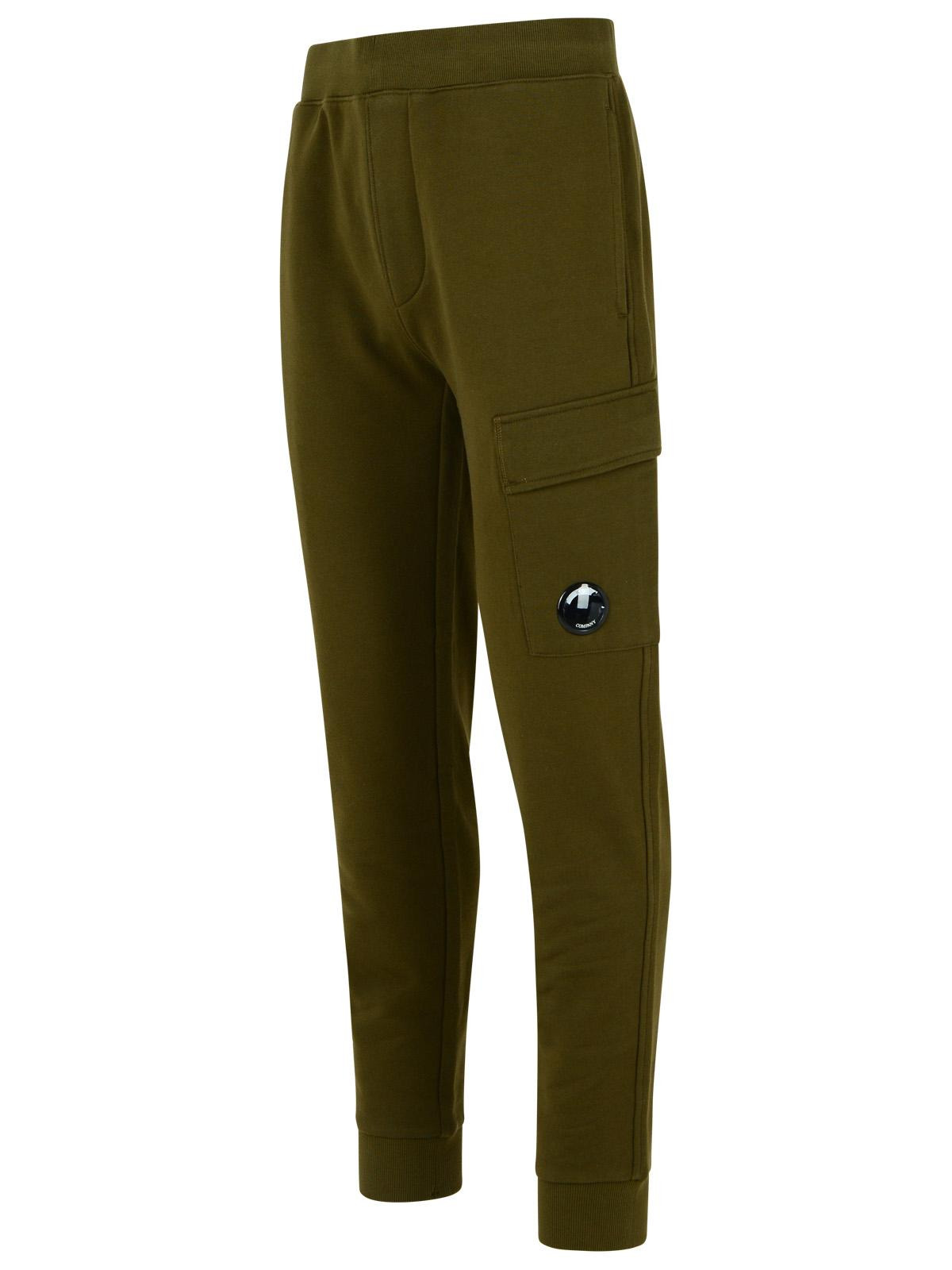 C.P. Company 'Jogger' Green Cotton Pants Men - 2